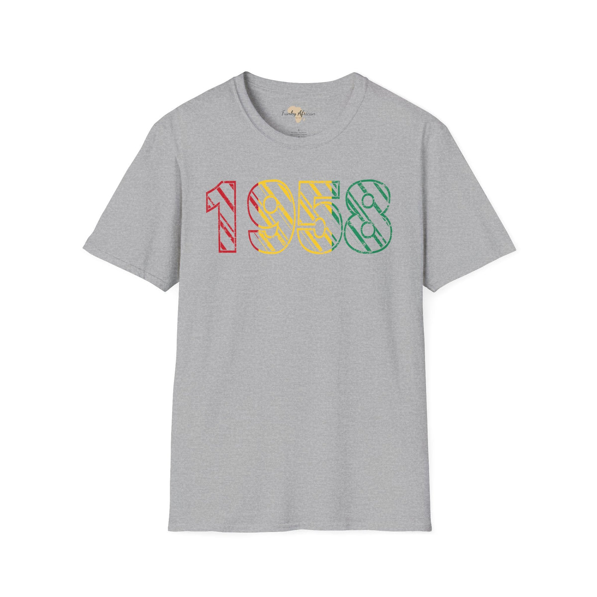 Guinean year unisex softstyle tee Funky African