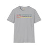 Mozambique text unisex softstyle tee
