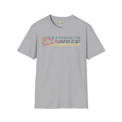 Mozambique text unisex softstyle tee