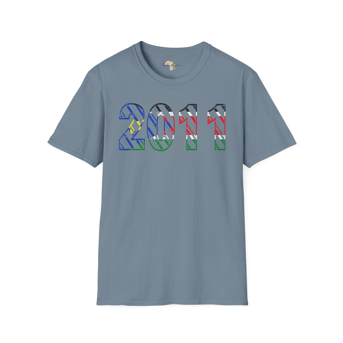 South Sudan year unisex softstyle tee Funky African