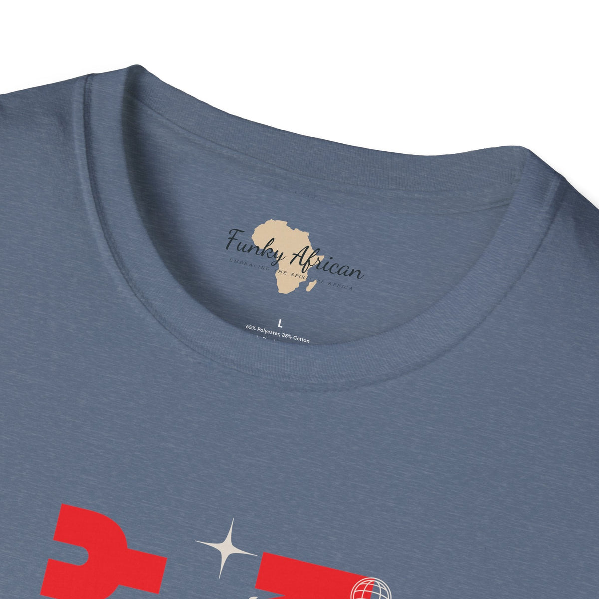 Mystery unisex softstyle tee Funky African