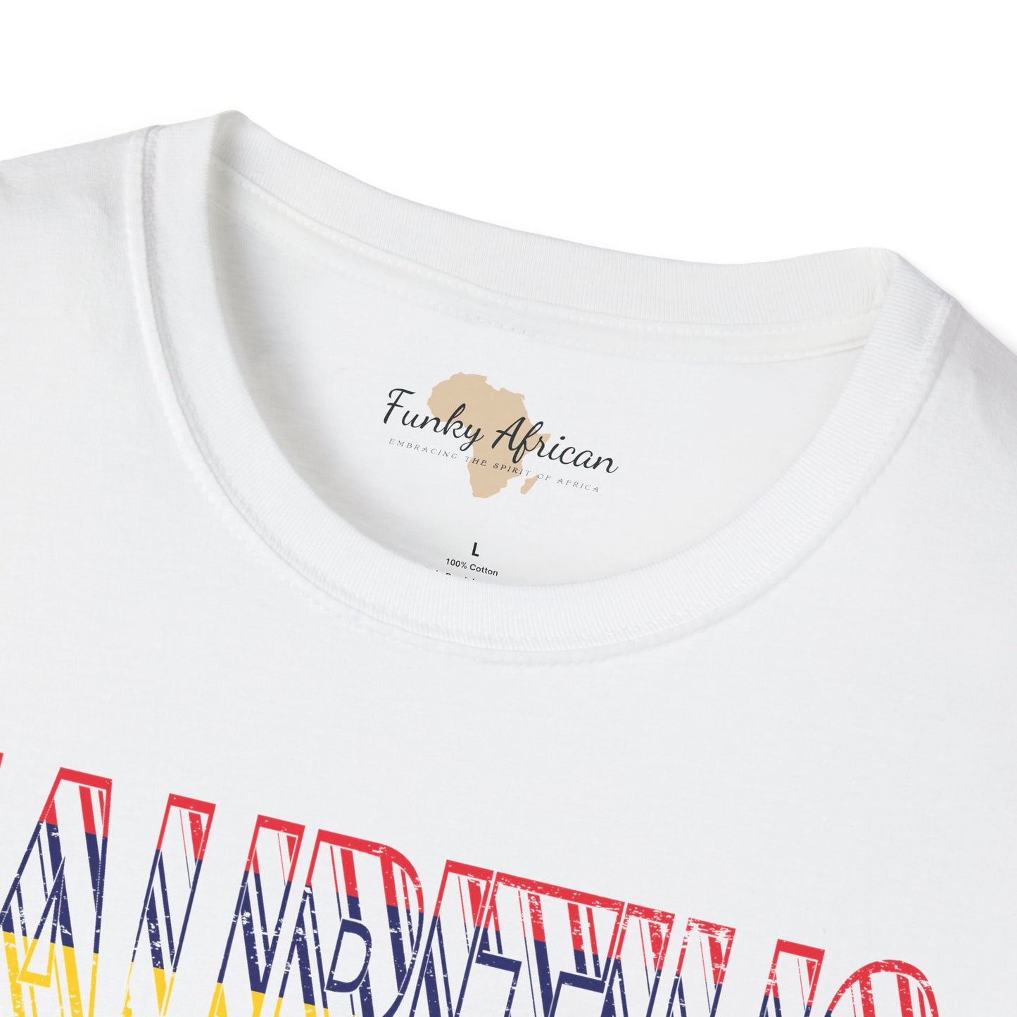 Mauritius text unisex softstyle tee