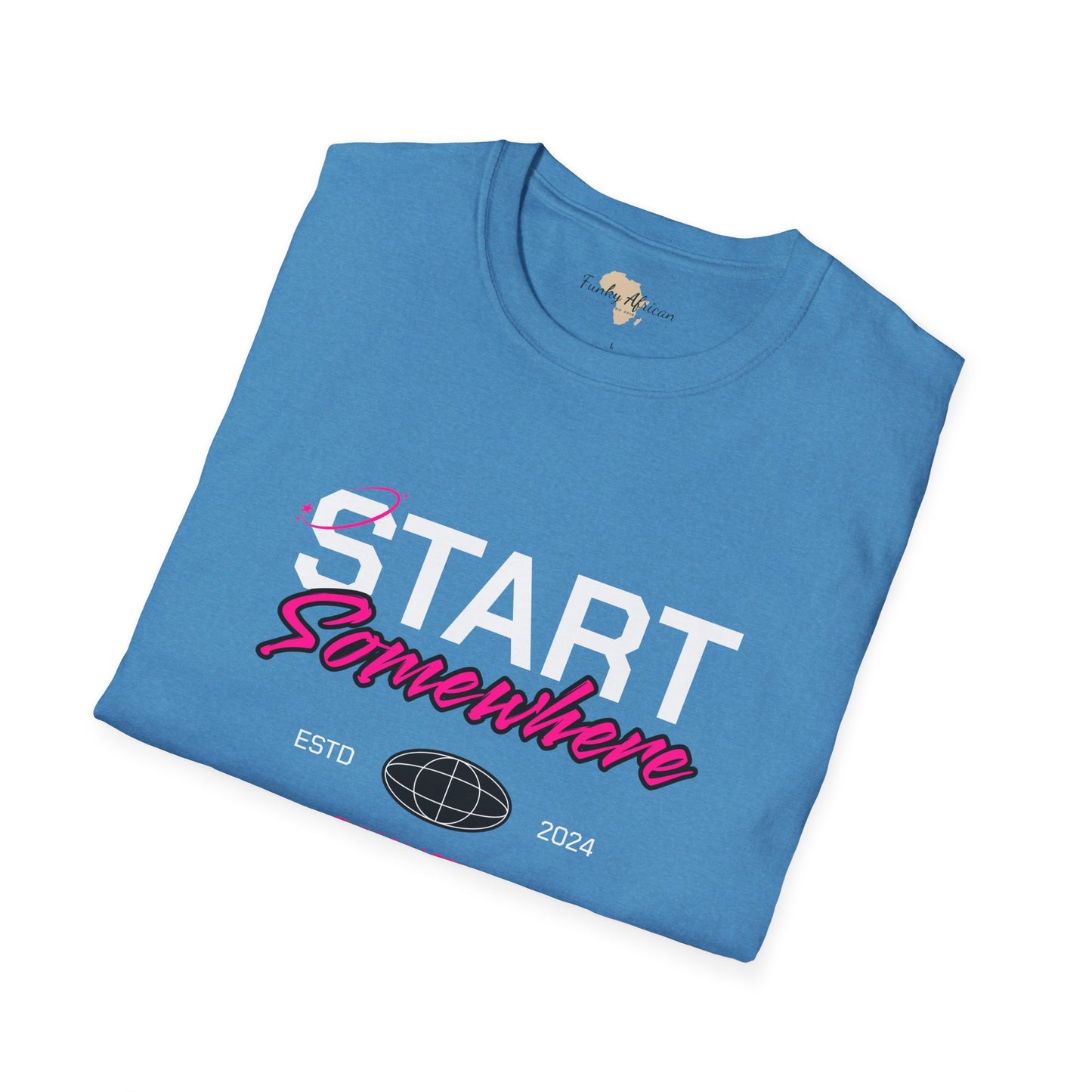 Just start unisex softstyle tee