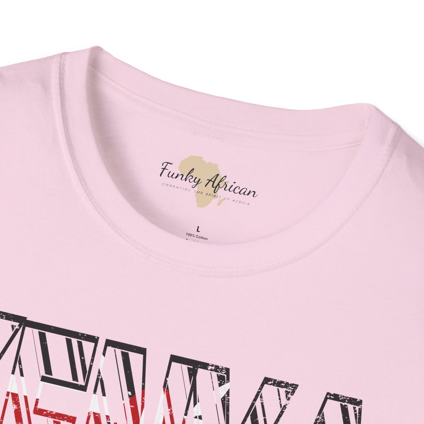 Kenya text unisex softstyle tee