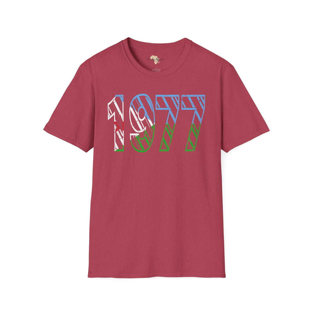 Djibouti year unisex softstyle tee Funky African