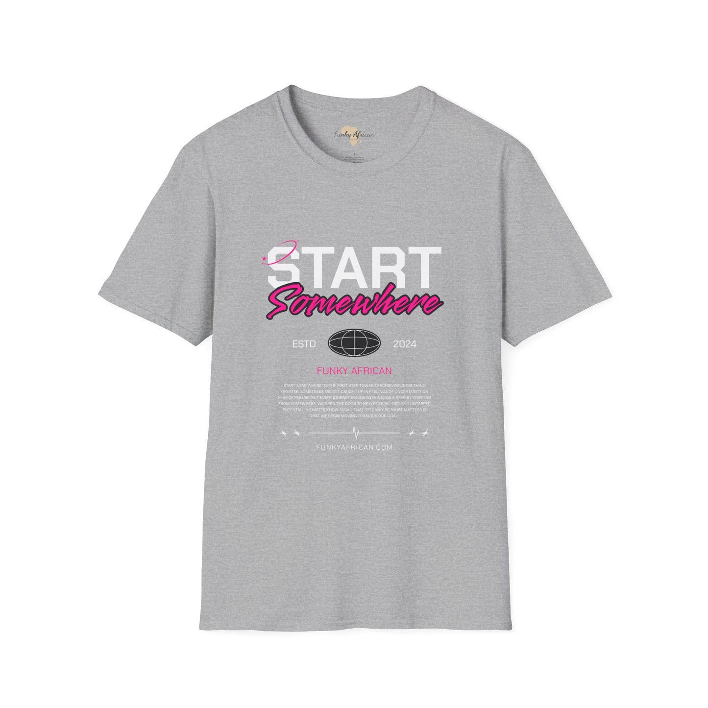Just start unisex softstyle tee