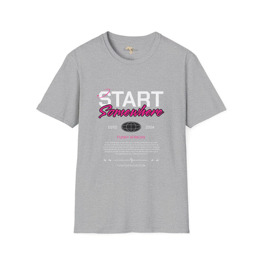 Just start unisex softstyle tee
