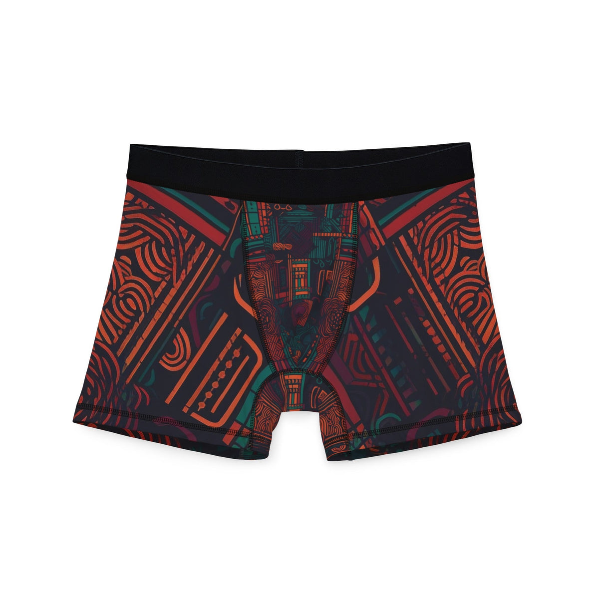 African Print Men's Boxers Funky African