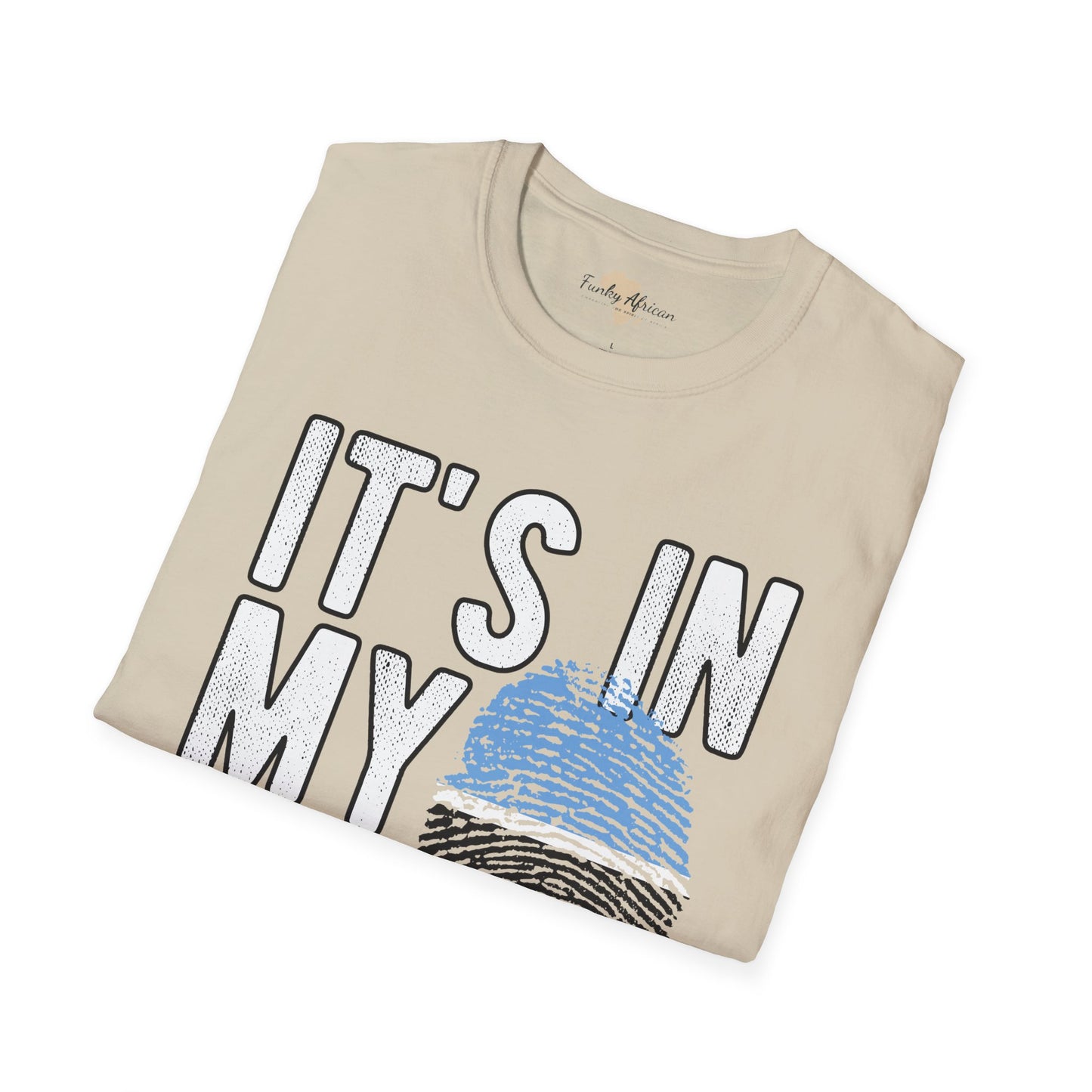 it's in my DNA unisex tee - Botswana