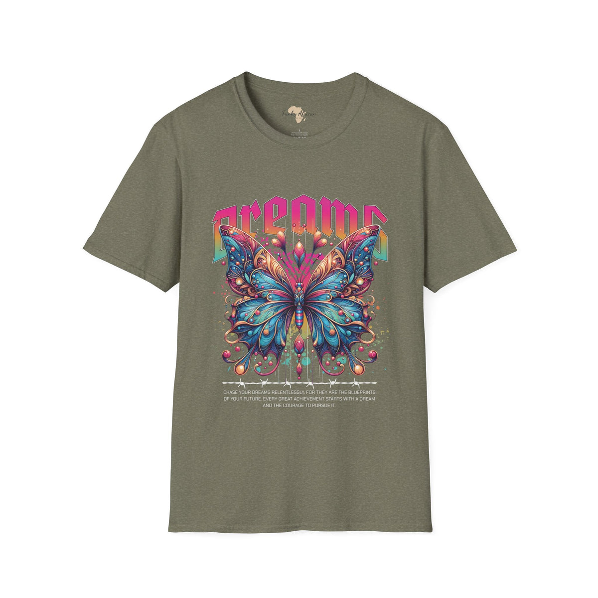 Dreams unisex softstyle tee Funky African
