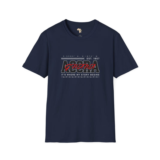 Accra Ghana unisex softstyle tee