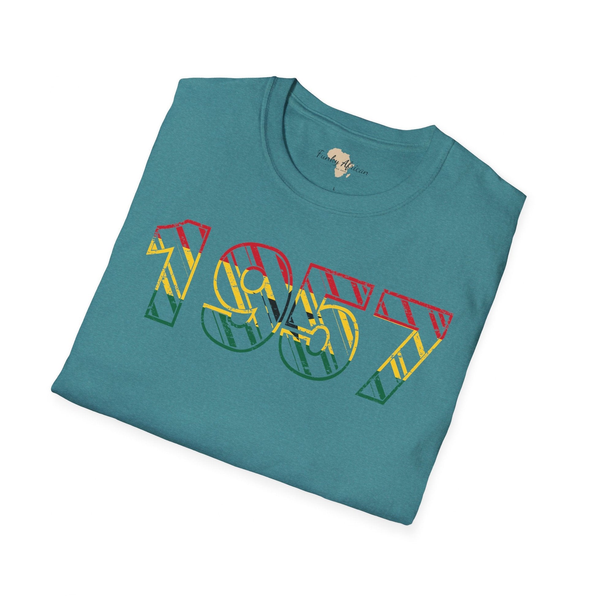 Ghana year unisex softstyle tee Funky African
