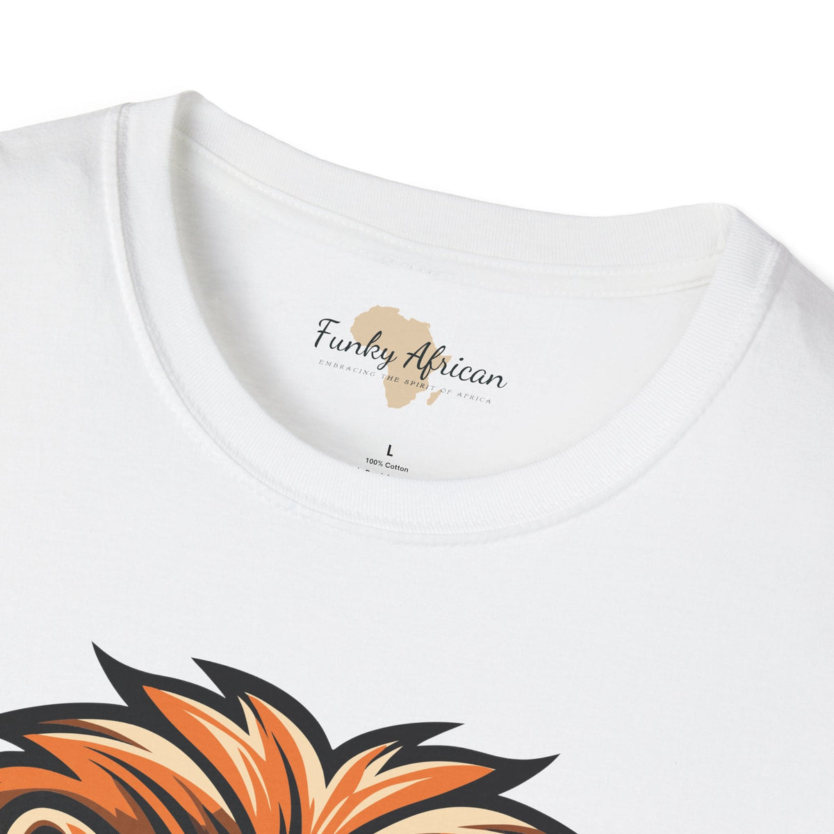 Lion unisex softstyle tee Funky African
