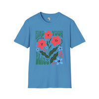 Find your bliss unisex softstyle tee