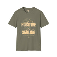 Stay positive unisex softstyle tee