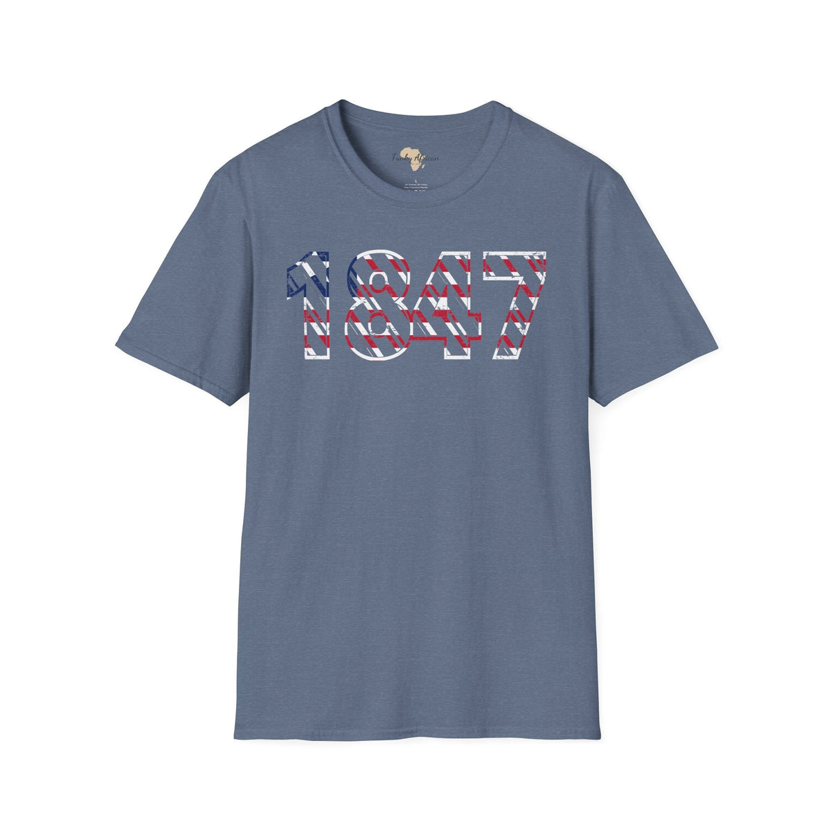 Liberia year unisex softstyle tee Funky African