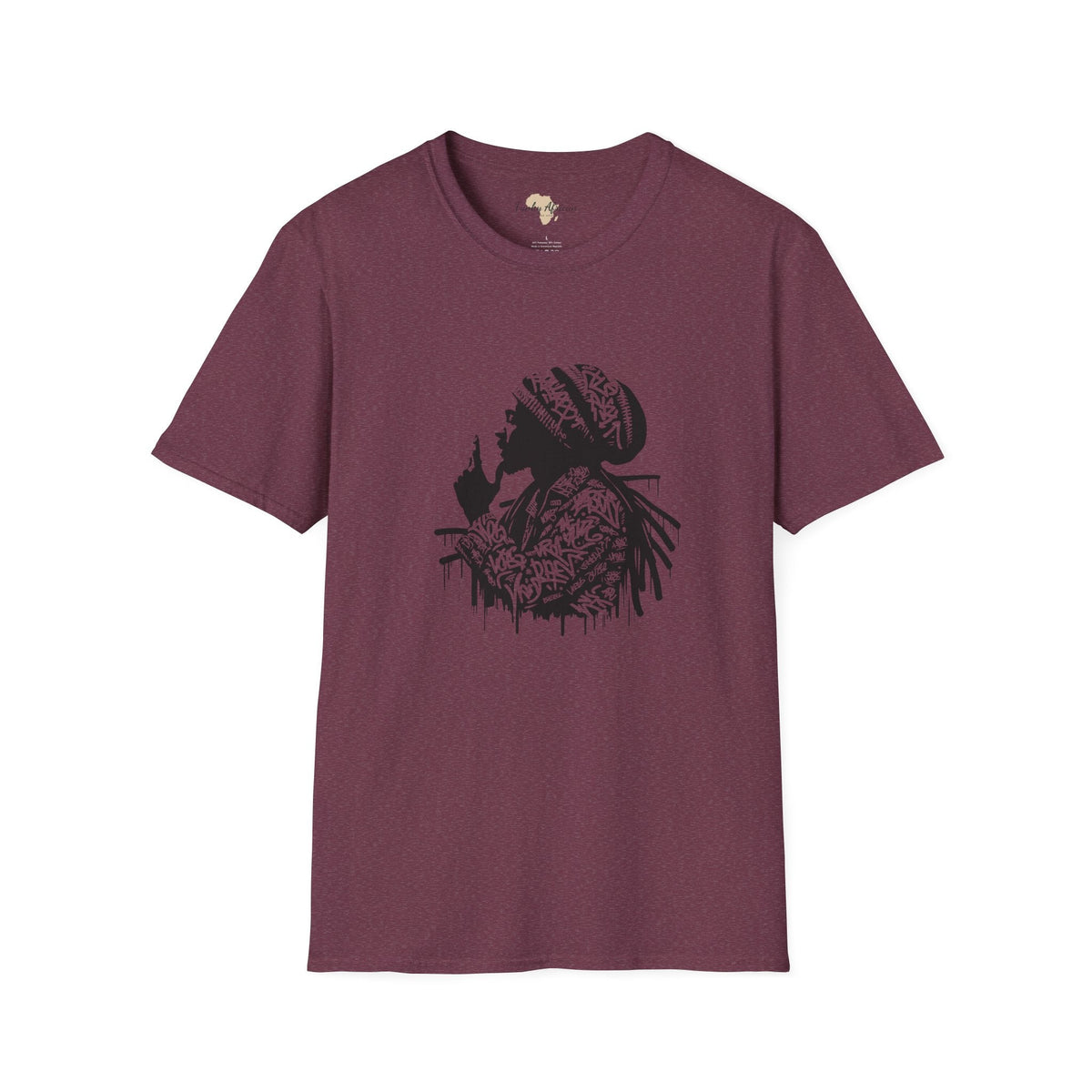 Natty graffiti unisex softstyle tee Funky African
