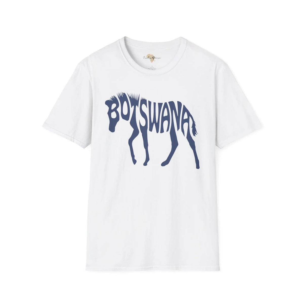 Botswana cut unisex softstyle tee Funky African