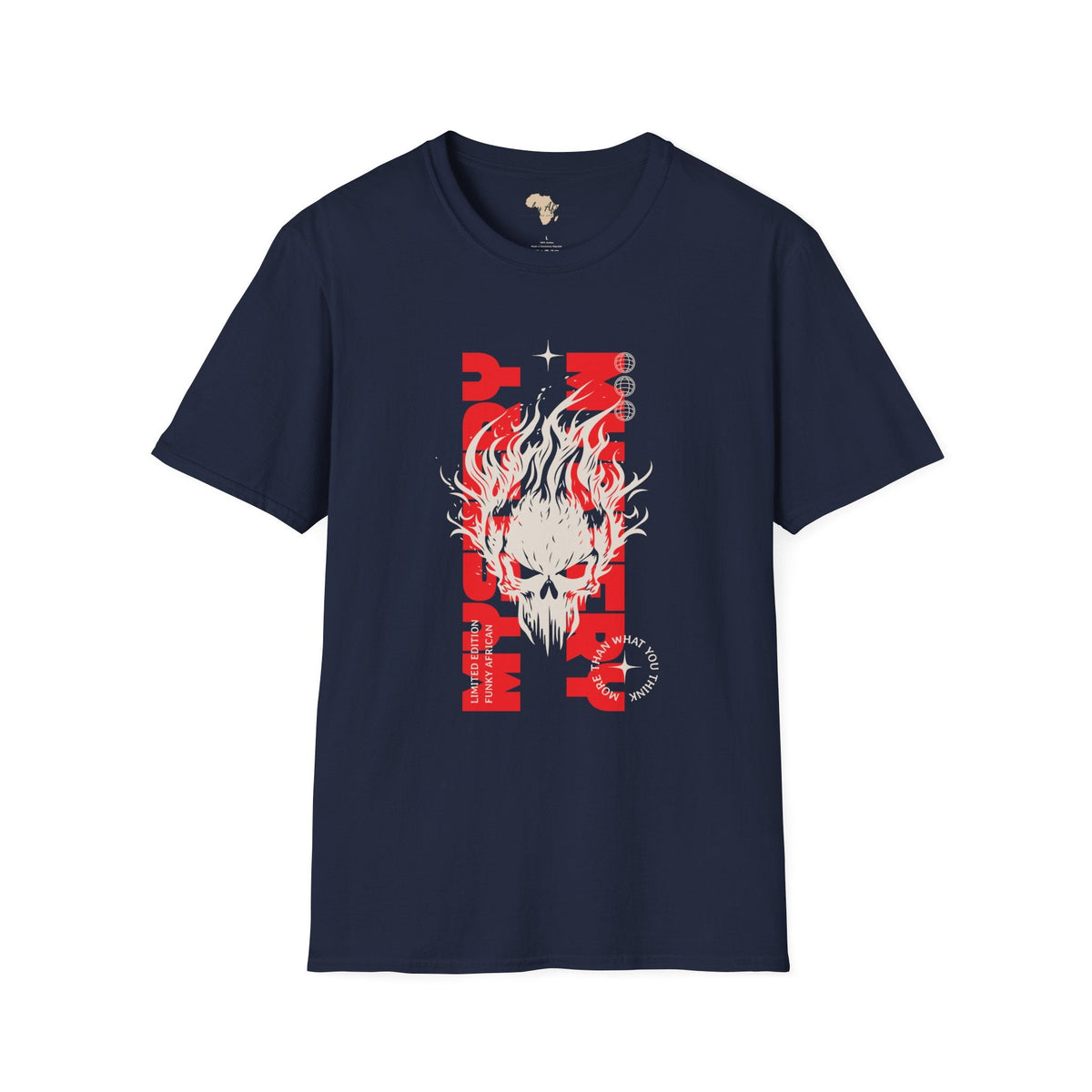 Mystery unisex softstyle tee Funky African