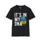 it's in my DNA unisex tee - Rwanda