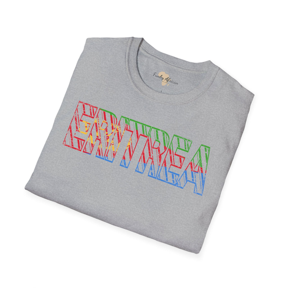 Eritrea text unisex softstyle tee Funky African