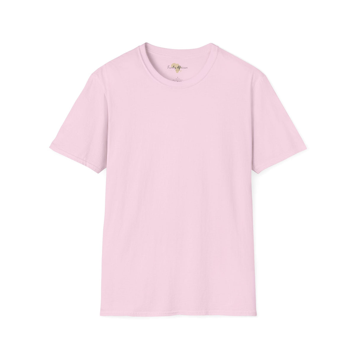 Blank unisex softstyle tee Funky African