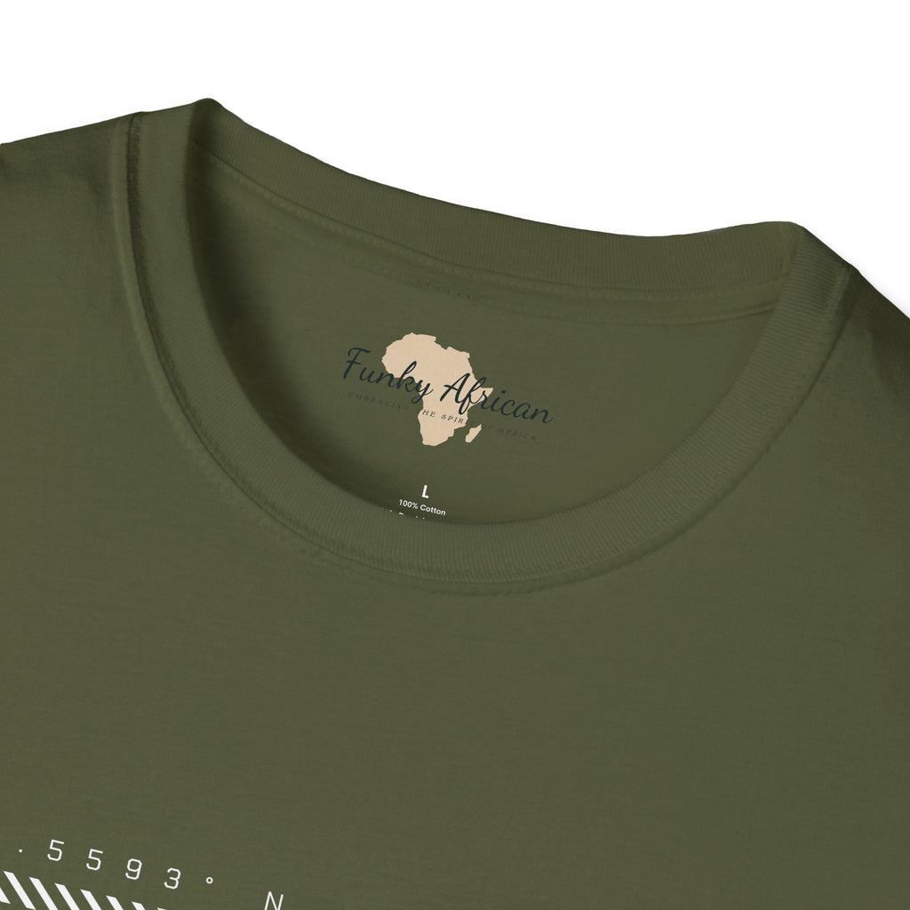 Accra Ghana unisex softstyle tee Funky African