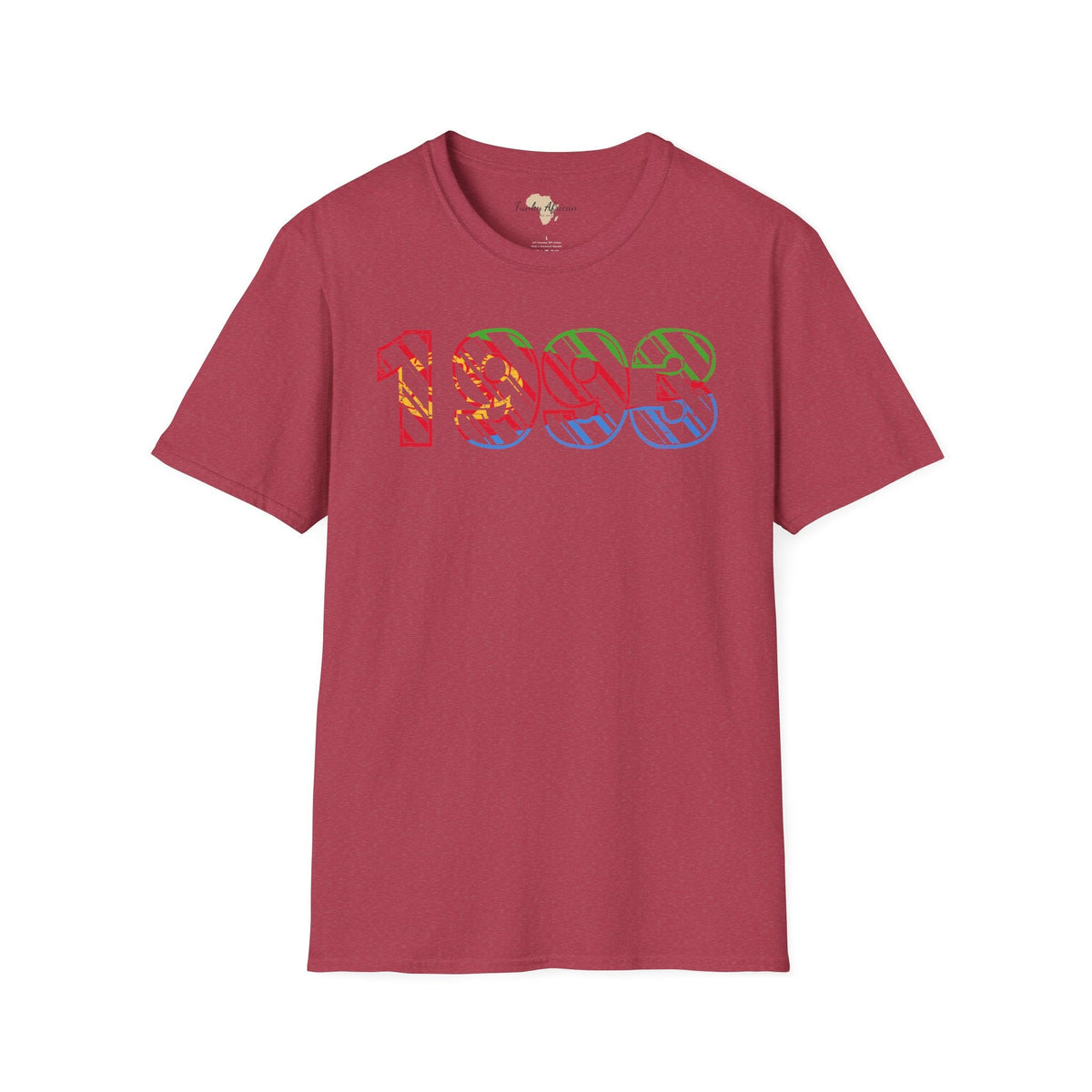 Eritrea year unisex softstyle tee Funky African