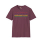 Mauritius text unisex softstyle tee