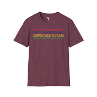 Mauritius text unisex softstyle tee
