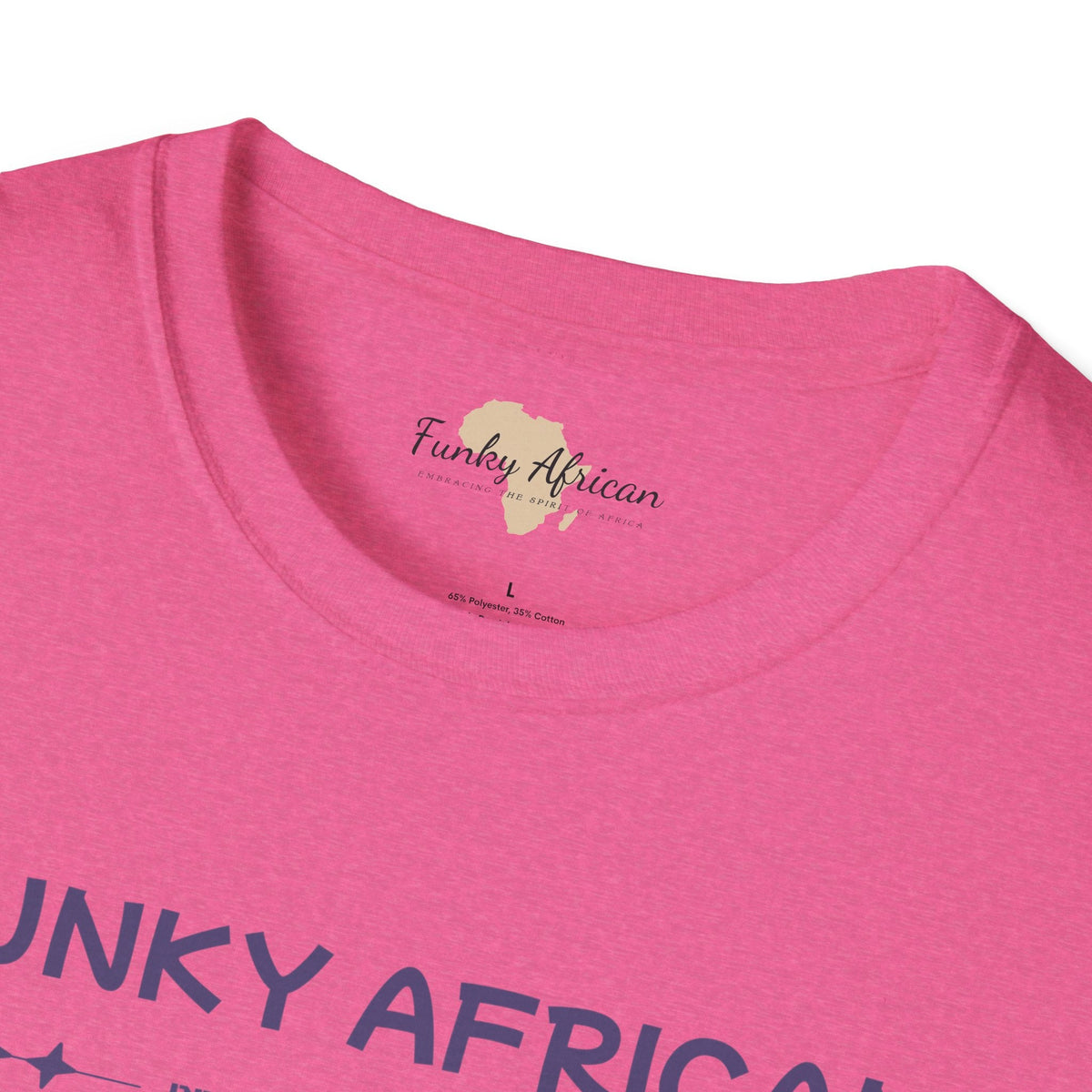 Behind the blindfold unisex softstyle tee Funky African