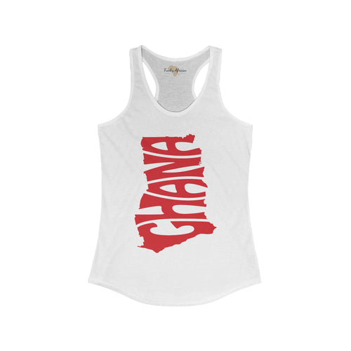 Ghana Women's Racerback Tank Funky African