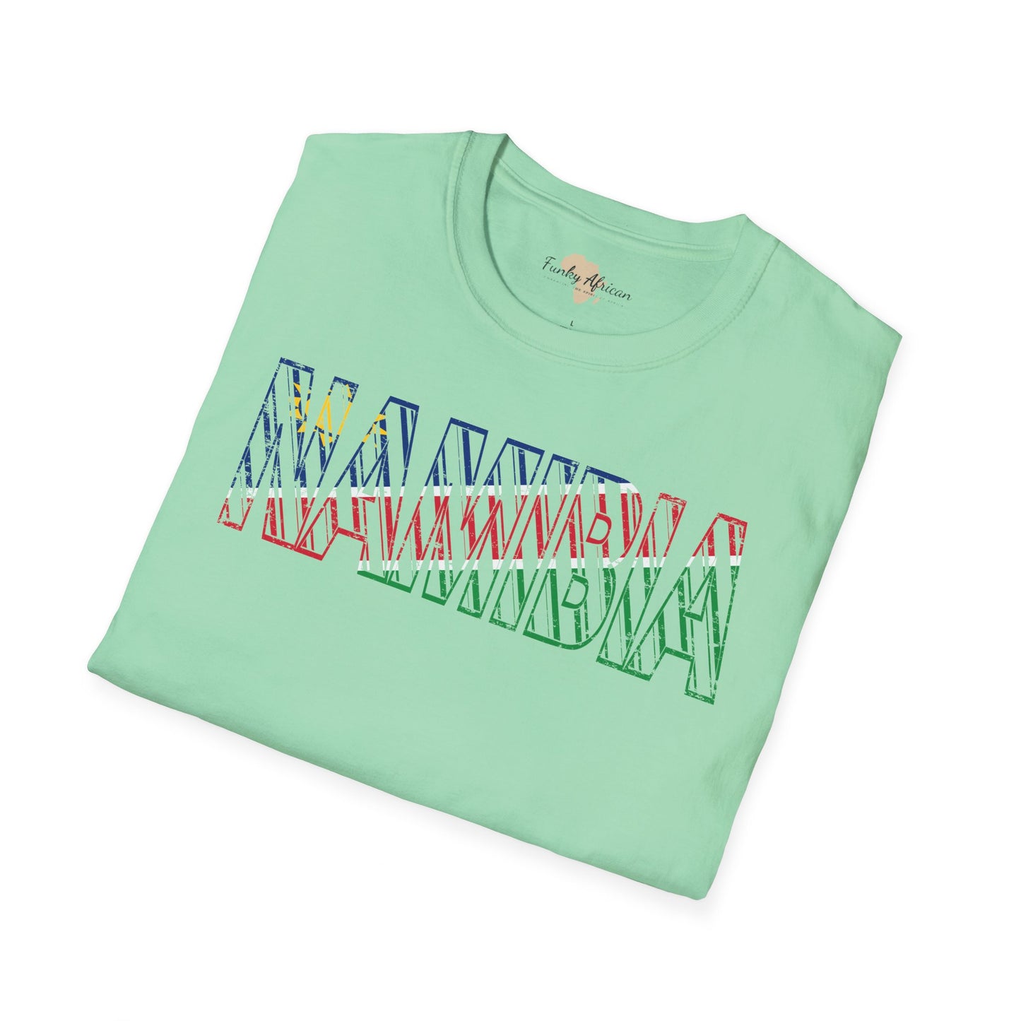 Namibia text unisex softstyle tee