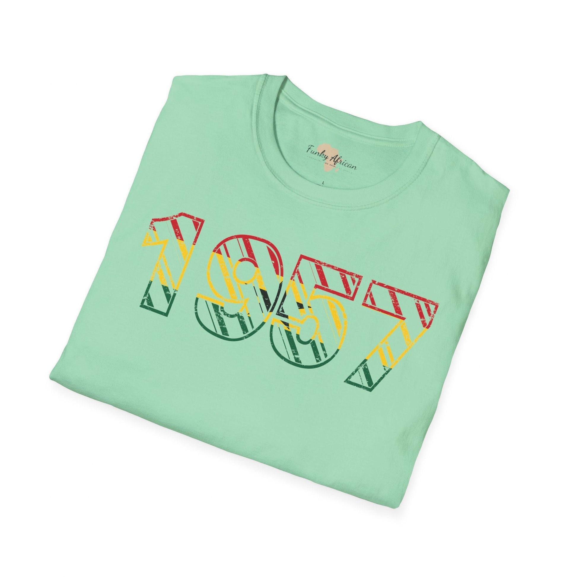 Ghana year unisex softstyle tee Funky African