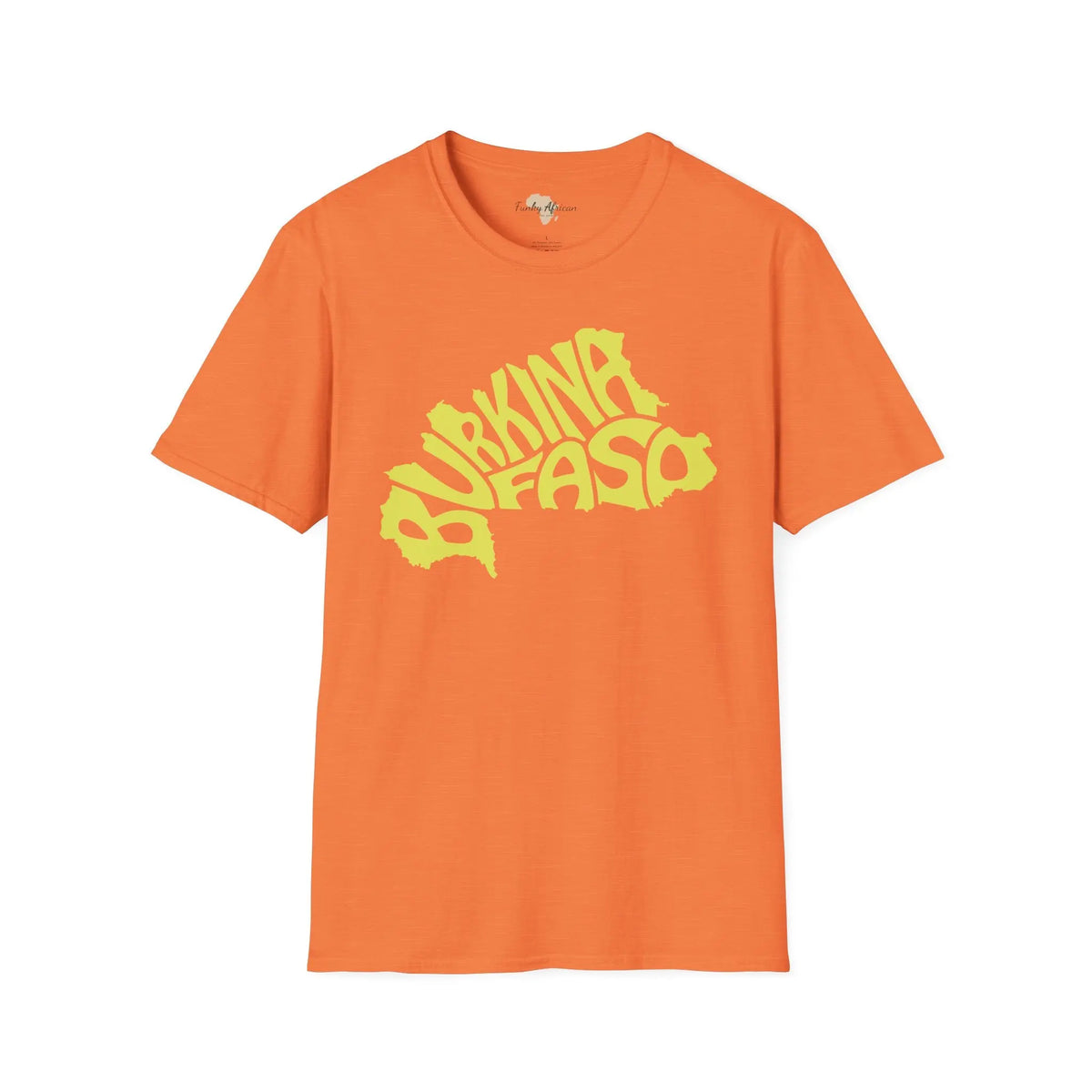 Burkina Faso cut unisex softstyle tee Funky African