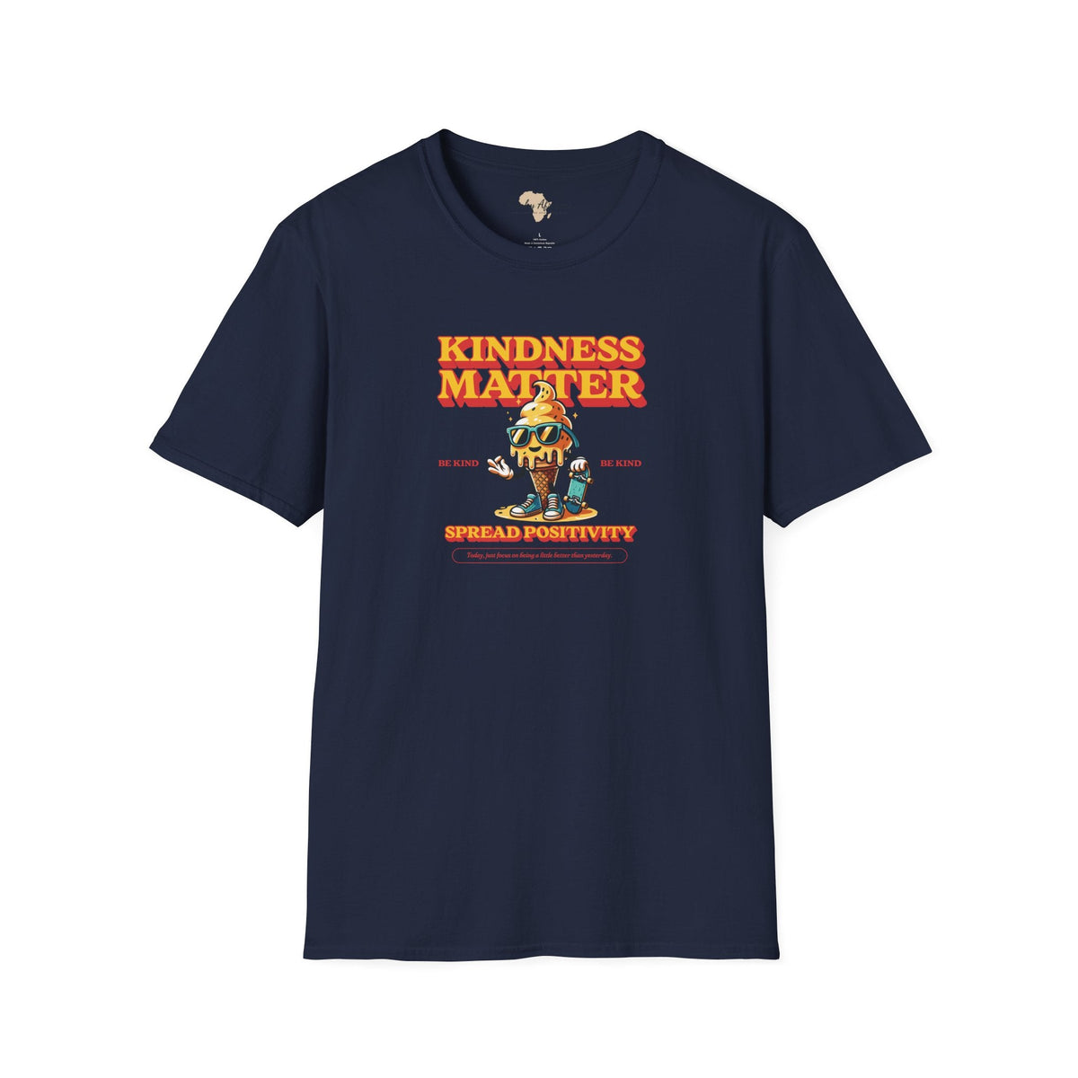 Kindness matter unisex softstyle tee Funky African