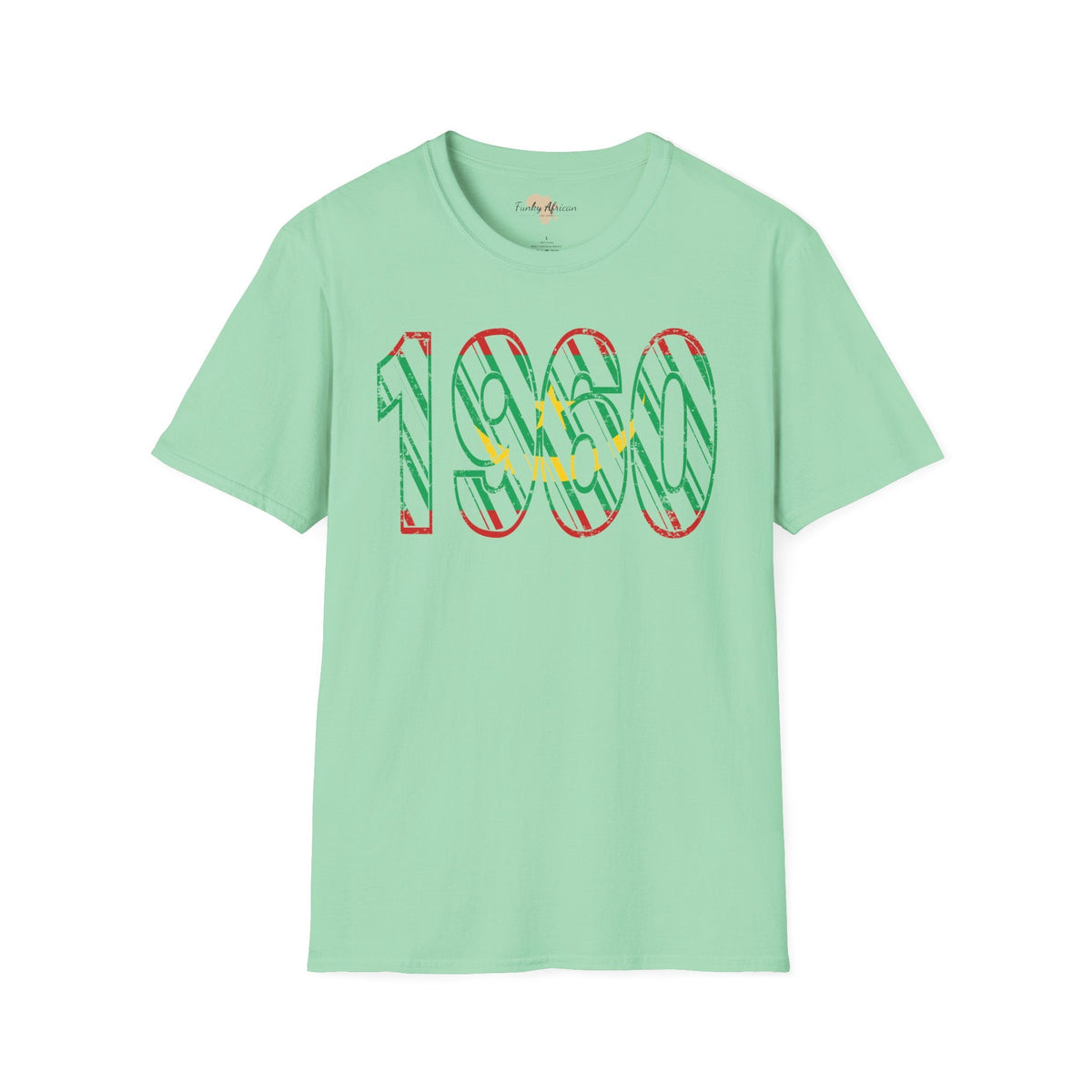 Mauritania year unisex softstyle tee Funky African