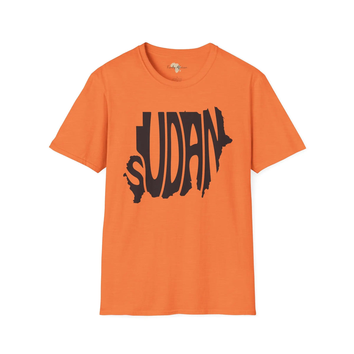 Sudan cut unisex softstyle tee Funky African