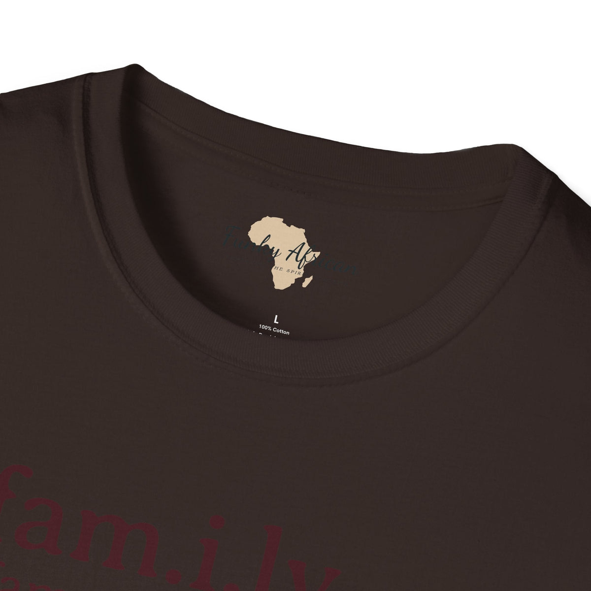 Family unisex softstyle tee Funky African