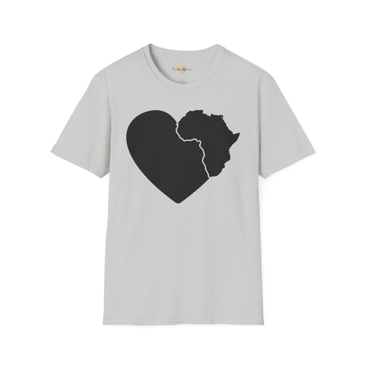 Love, Africa graffiti unisex softstyle tee Funky African