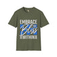 Embrace the bliss within unisex tee
