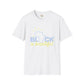 Black is beautiful unisex softstyle tee