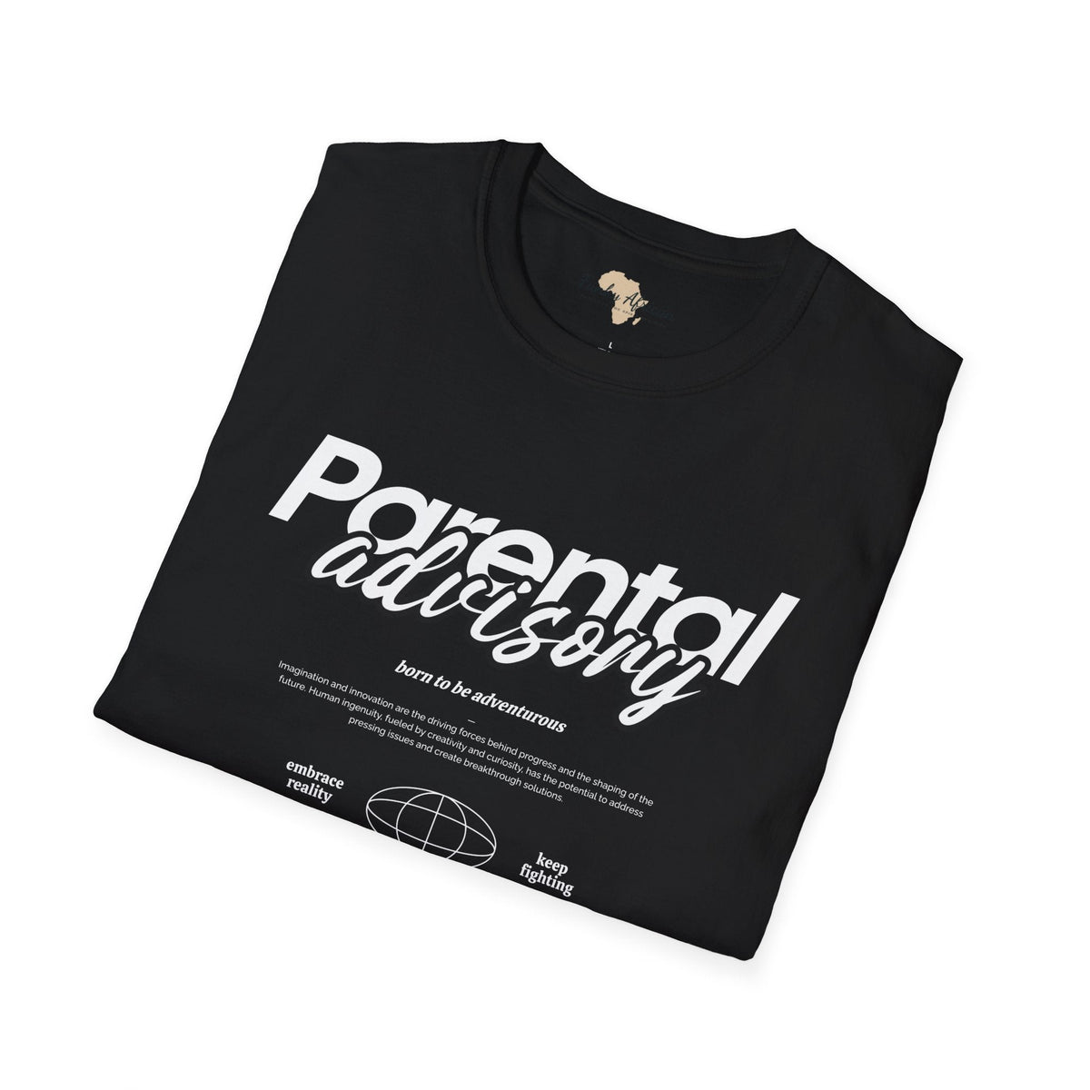 Parental Advisory unisex tee Funky African