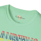 Mauritius text unisex softstyle tee