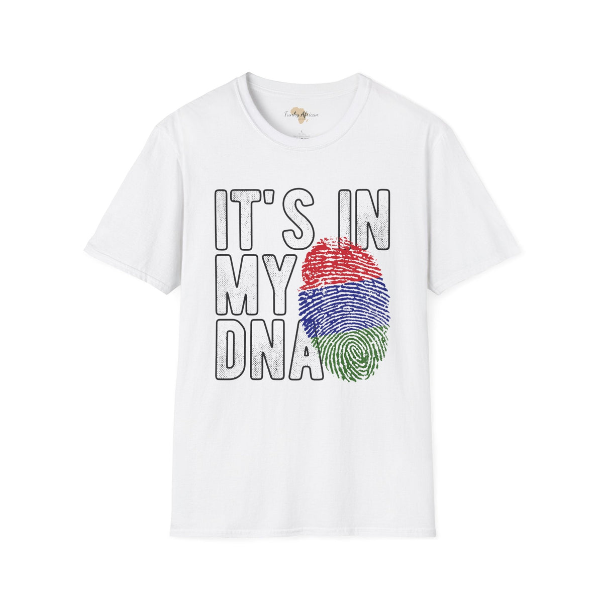 it's in my DNA unisex tee - Gambia Funky African