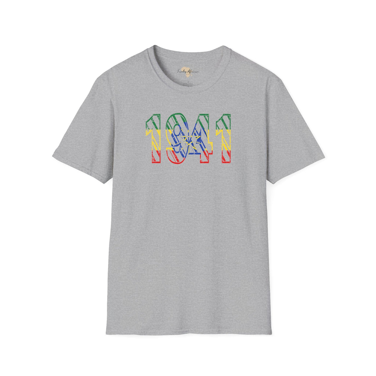 Ethiopia year unisex softstyle tee Funky African