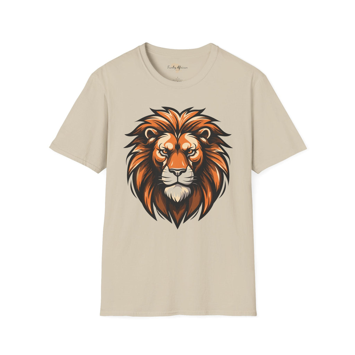Lion unisex softstyle tee Funky African