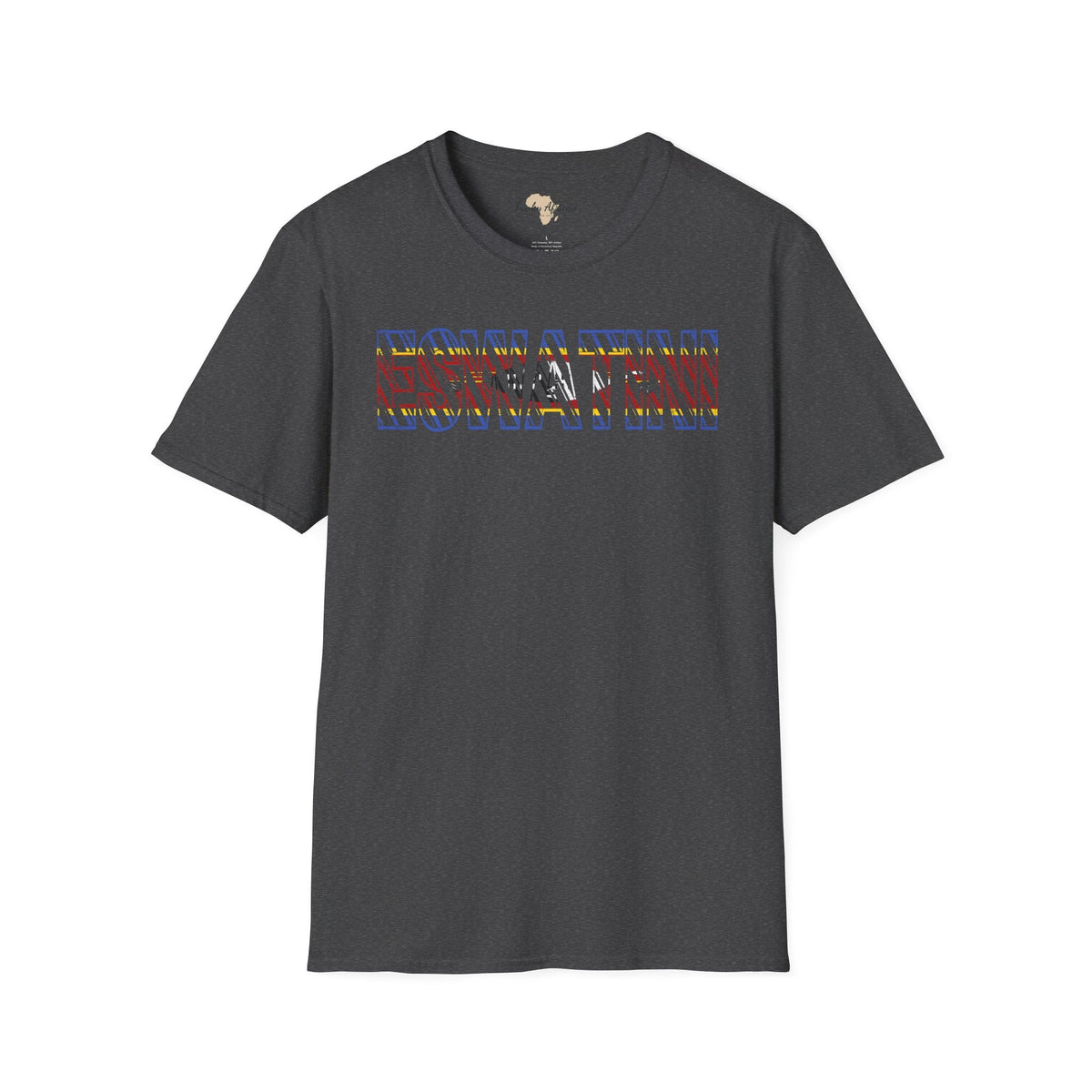 Eswatini text unisex softstyle tee Funky African