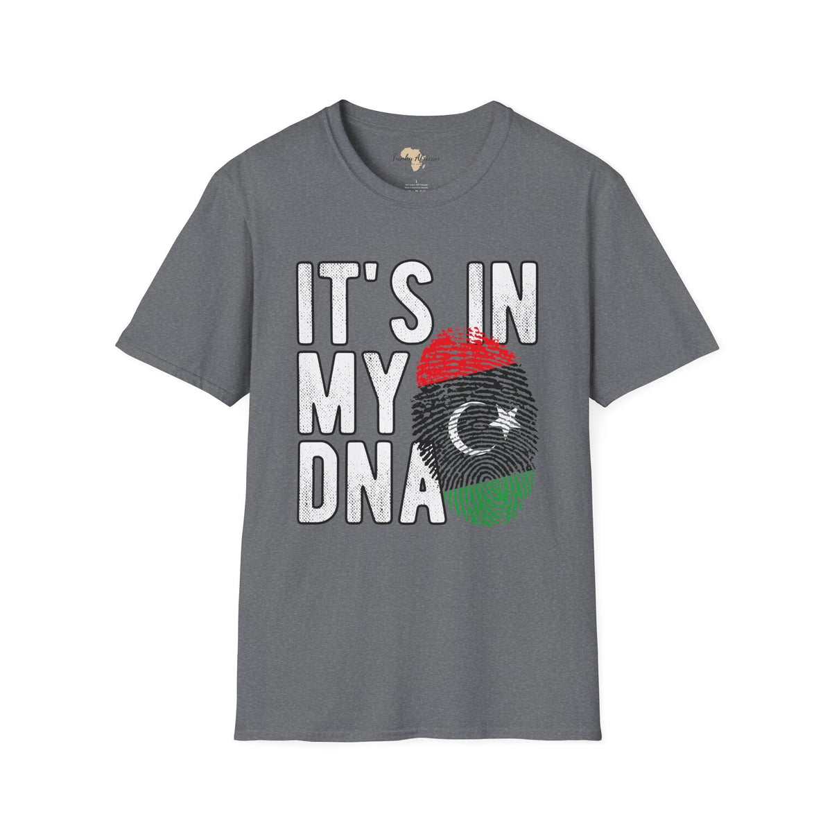 it's in my DNA unisex tee - Libya Funky African