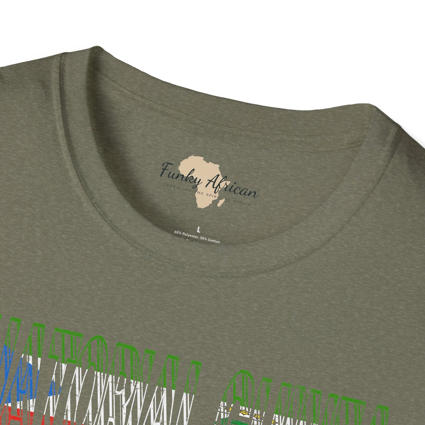 Equatorial Guinea text unisex softstyle tee